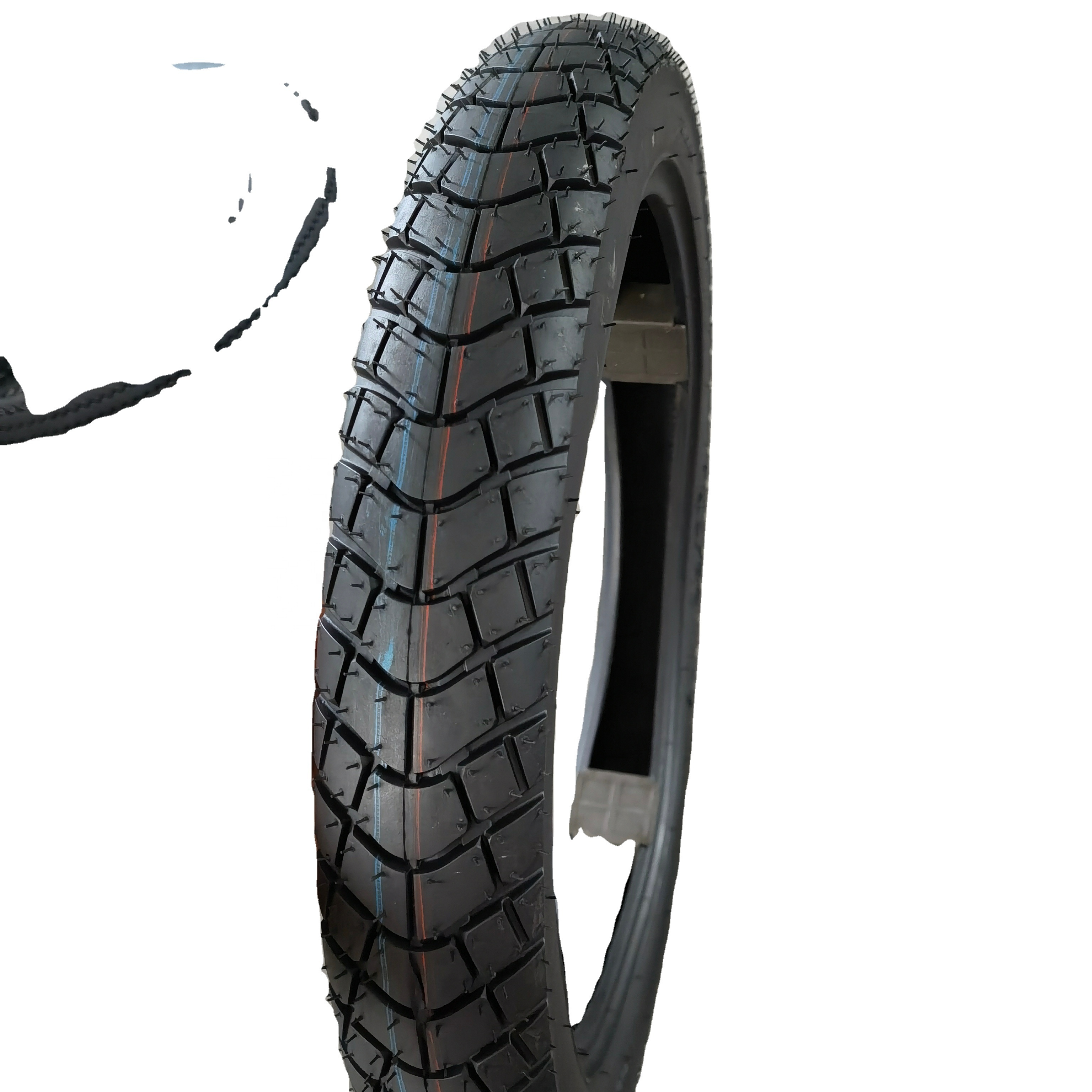 Motorcycle Tyre   tubeless   cross-country tread pattern  80/90-16