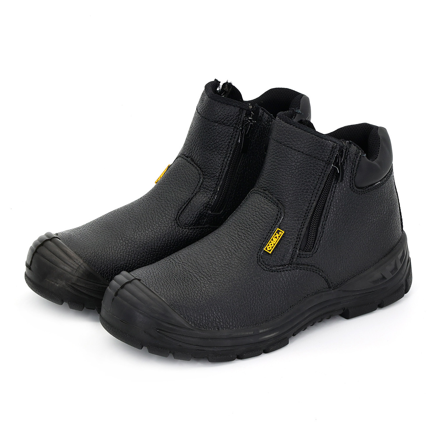 2022 Best Selling Middle-cut Newest Edition Safety Shoes Black Anti-Static Work Safety Boots