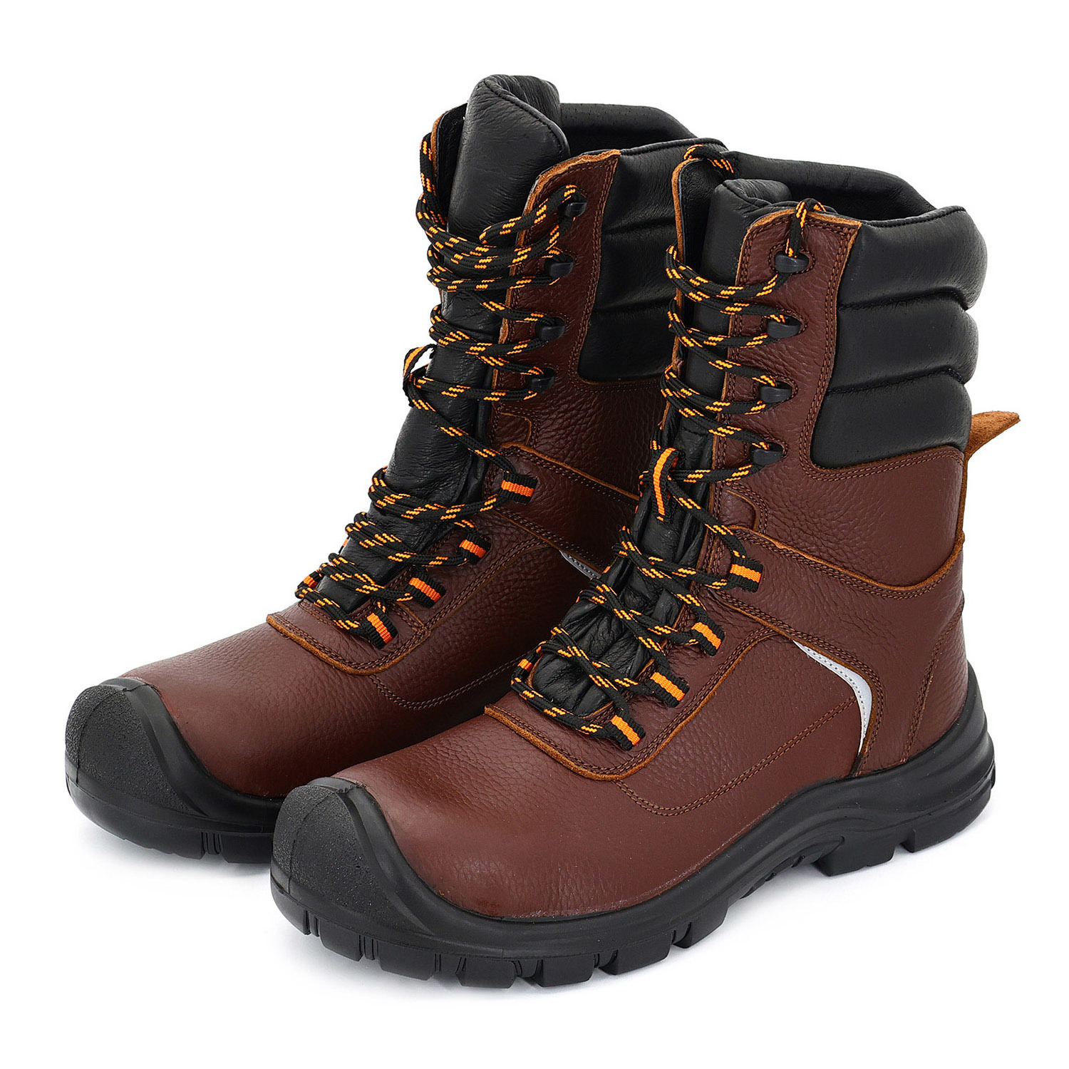 Best Selling New PU Injection Sole Safety Shoes Outdoor Work Men Steel Toe Safety Boots