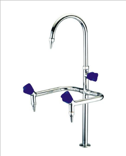 Laboratory  triple 3 way outlet  water sink  lab faucet