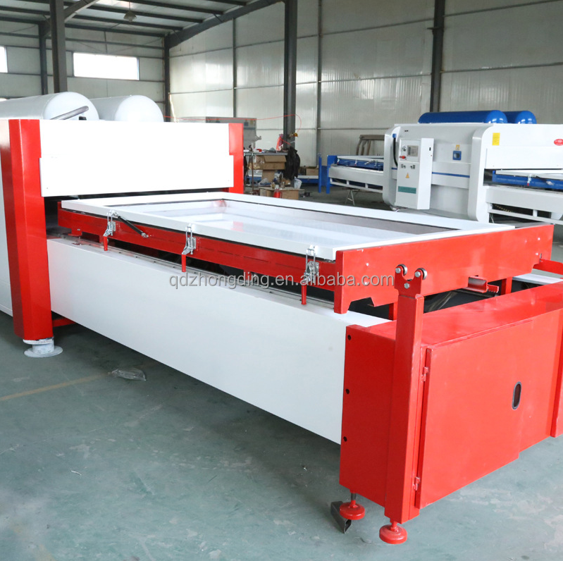 2480F-full automation vacuum membrane hot press laminating machine for pvc Pvc Foil Vacuum Membrane Press Machine