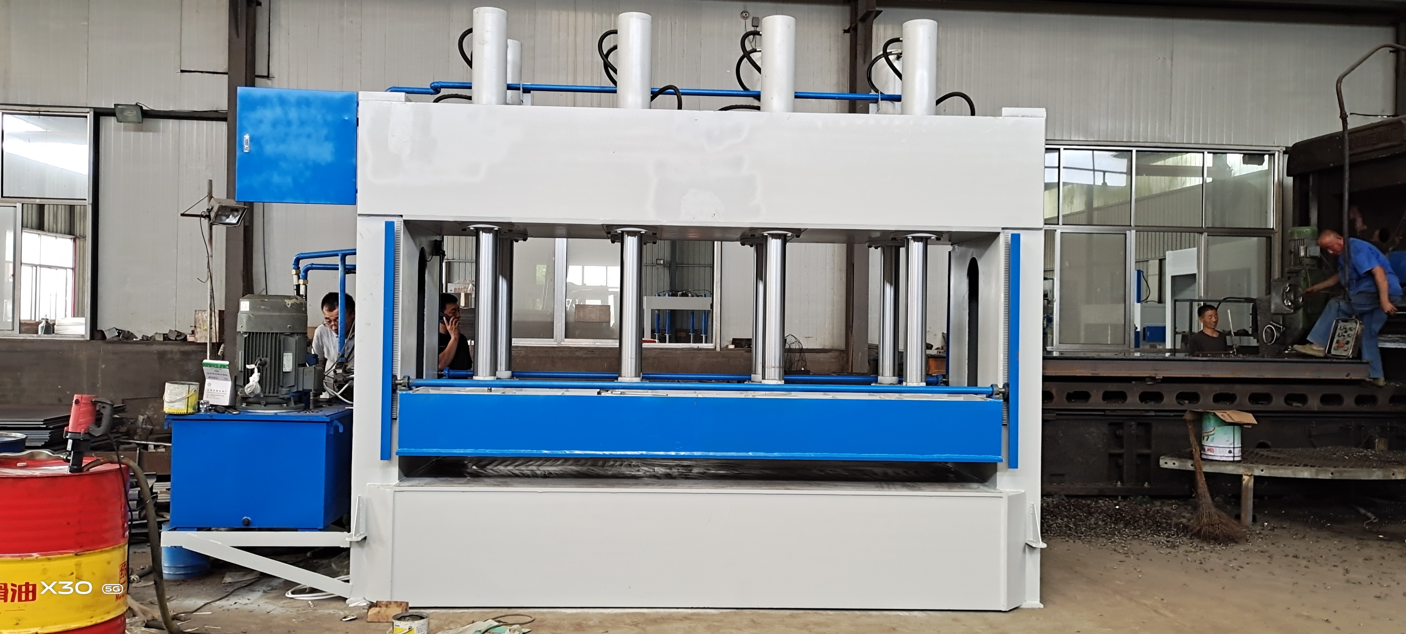 Hydraulic Plywood Cold Press Machine, Pre Press, Wood Door Cold Press