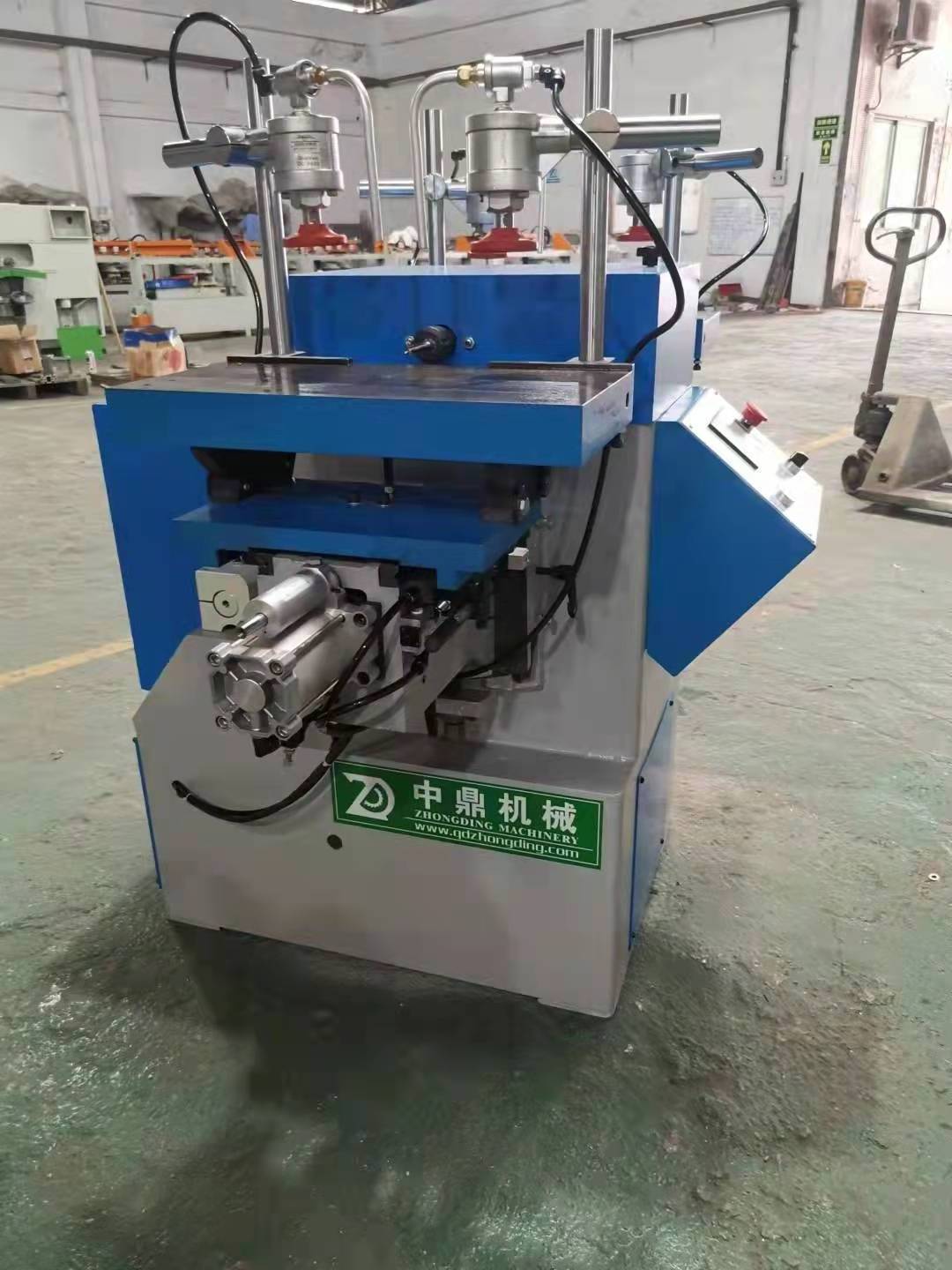 Automatic double head door lock mortising machines tongue and groove mortising machine for woodworking