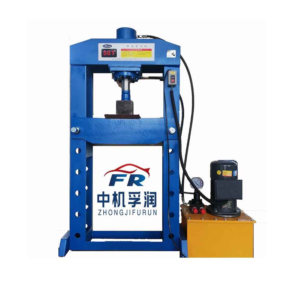 50 ton 100 ton two column workshop electric hydraulic bearing press machine