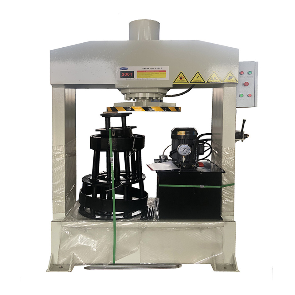 New type hydraulic solid tire press machine