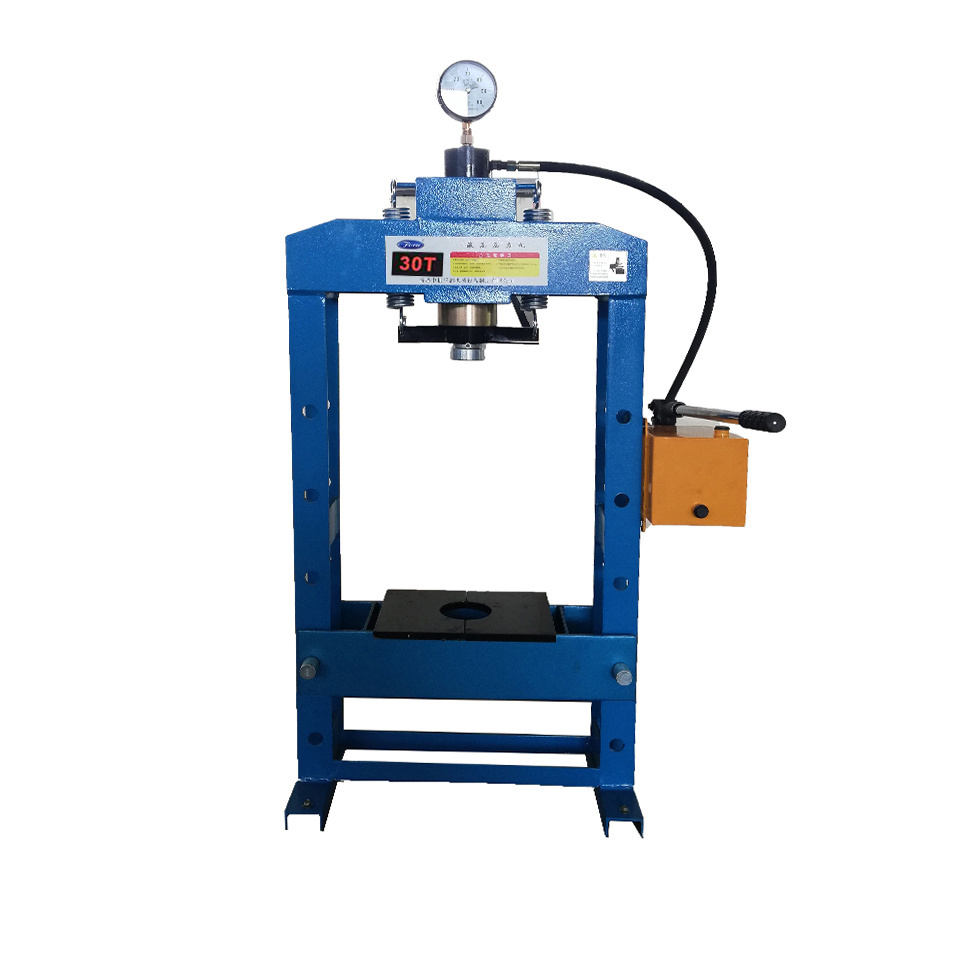 Hydraulic Press Machine Emboss License Plate Making Car Steel Box Power Wooden Time Packing