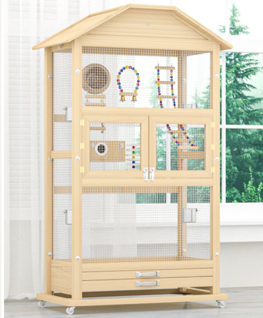 Multi-layer models of hot-selling safe outdoor wooden birdhouse bird cage