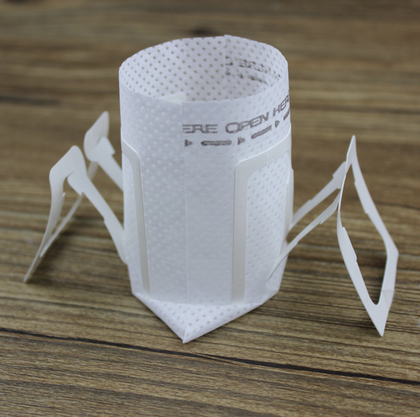 Disposable portable drip coffee/tea filter bags hanging filters and hanging ear drip coffee filter