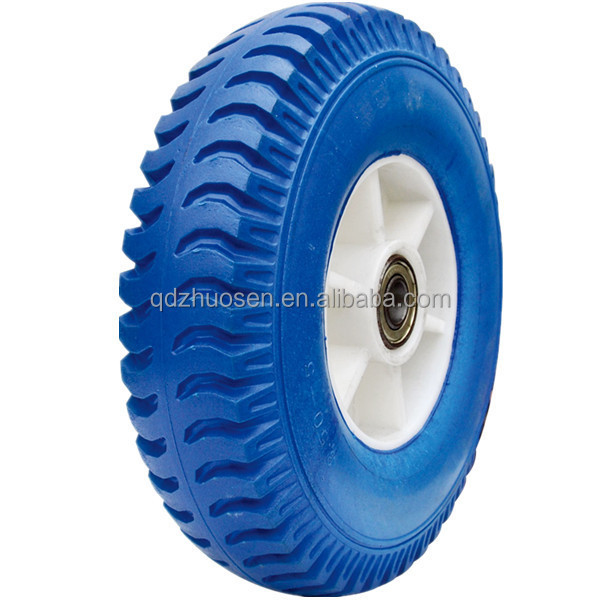 Rubber Polyurethane Filled Roller New Model Toy Tire 3.50-4 Unicycle Longboard Polyurethane Foam Wheel