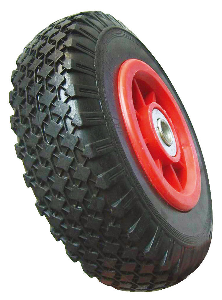 Hot sales pu foam filled 10 inch wheelchair front wheel part scooter tire