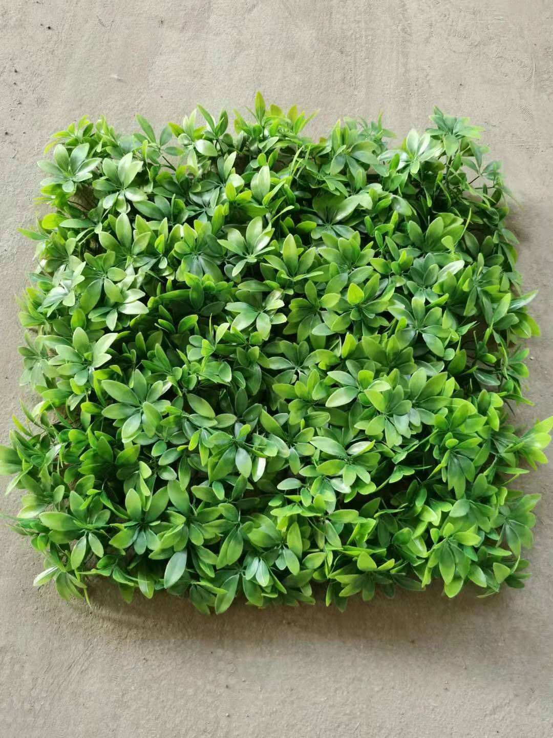 Indoor Outdoor Fake Ultraviolet resistance  artificial grass wall decor green artificial plant wall decor