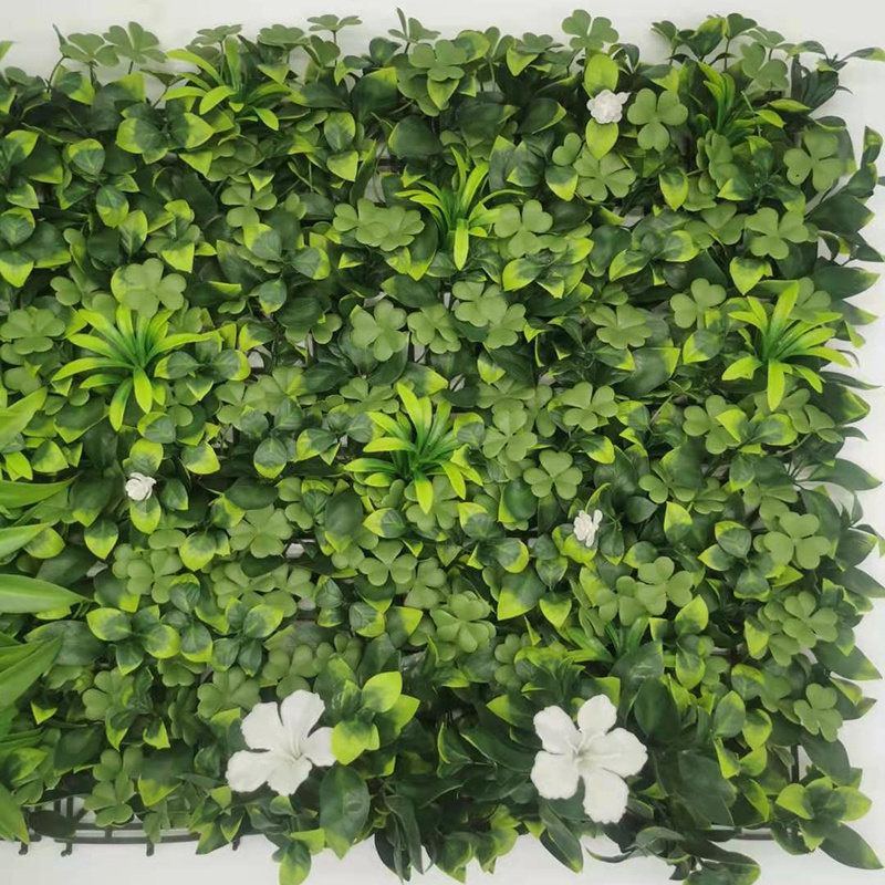 Home Indoor Outdoor Garden UV Fire Retardant Fake Artificial Grass Wall Panel Decor Green wall Plant Wall backdrop