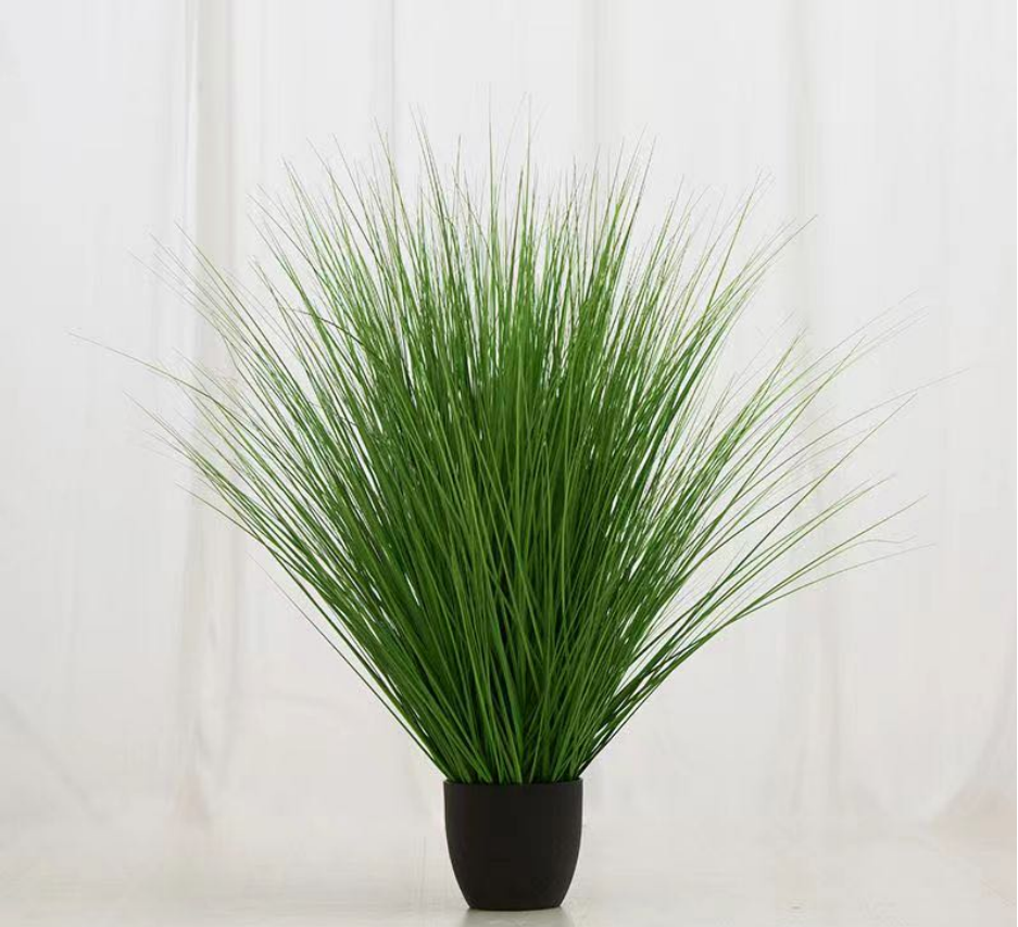 Artificial Foliage Large Onion Grass Plant Office Boutique Ornament Landscape Artificial Onion Grass