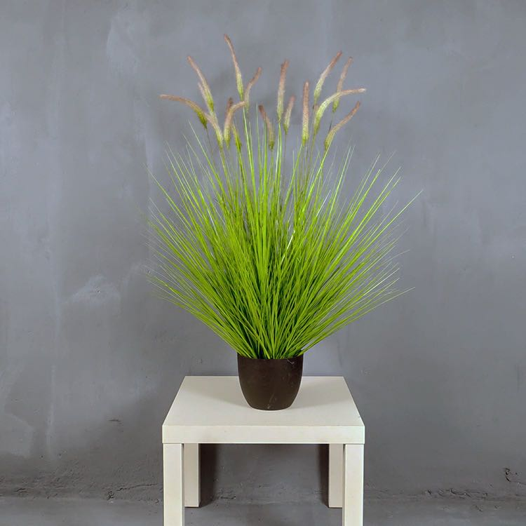 Greenery Dog's Tail Onion Grass Outdoor Home Garden Decor Artificial Potted Onion Grass