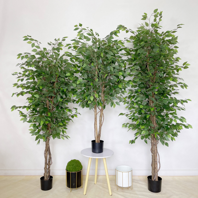 Indoor fake Plastic simulation artificial bonsai tree artificial tree branch artificial banyan tree