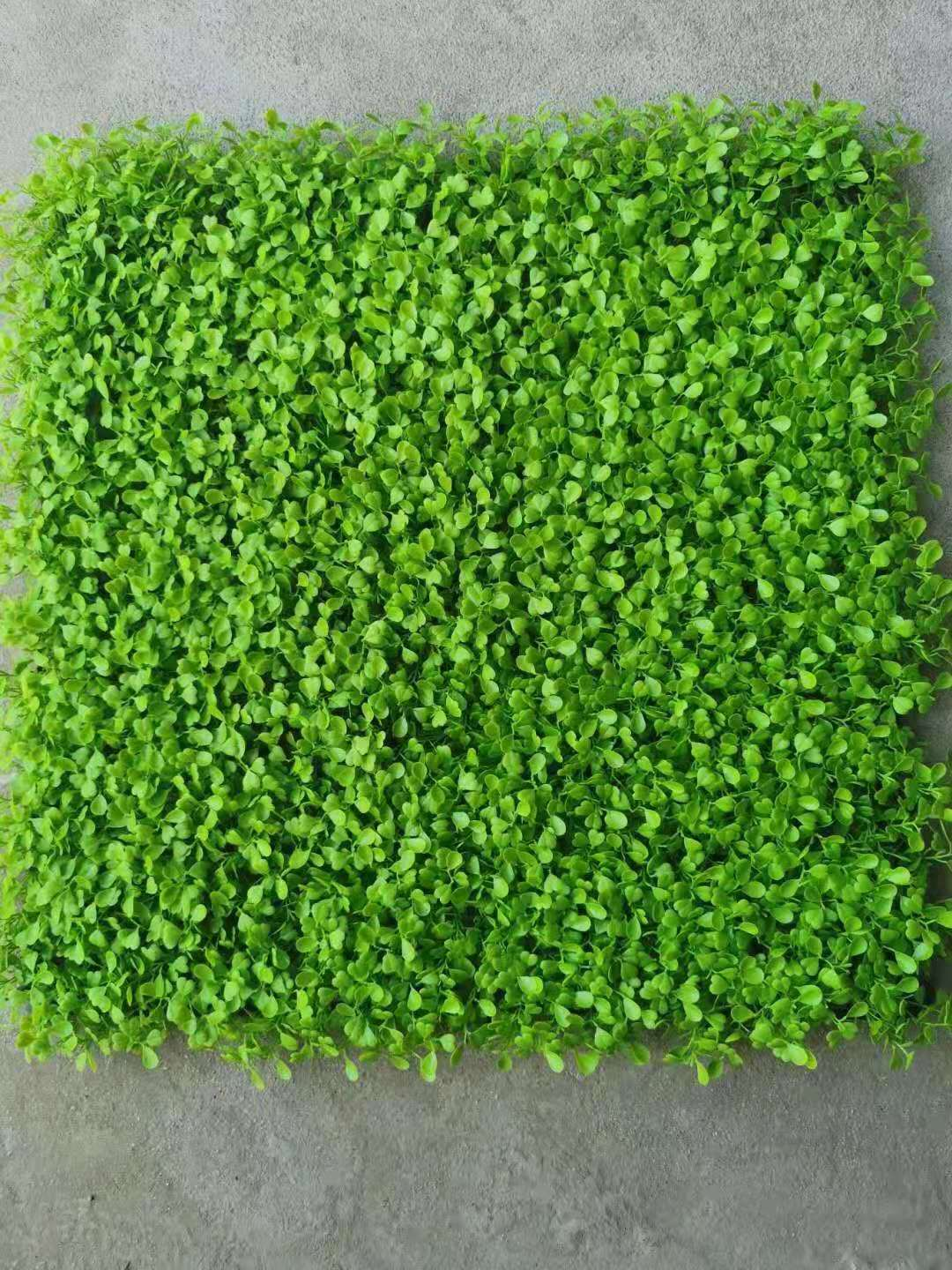 Indoor Outdoor Fake Ultraviolet resistance  artificial grass wall decor green artificial plant wall decor