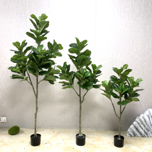 Like live artificial bonsai trees indoor and outdoor artificial plants garden decoration harp leaf banyan pot plants