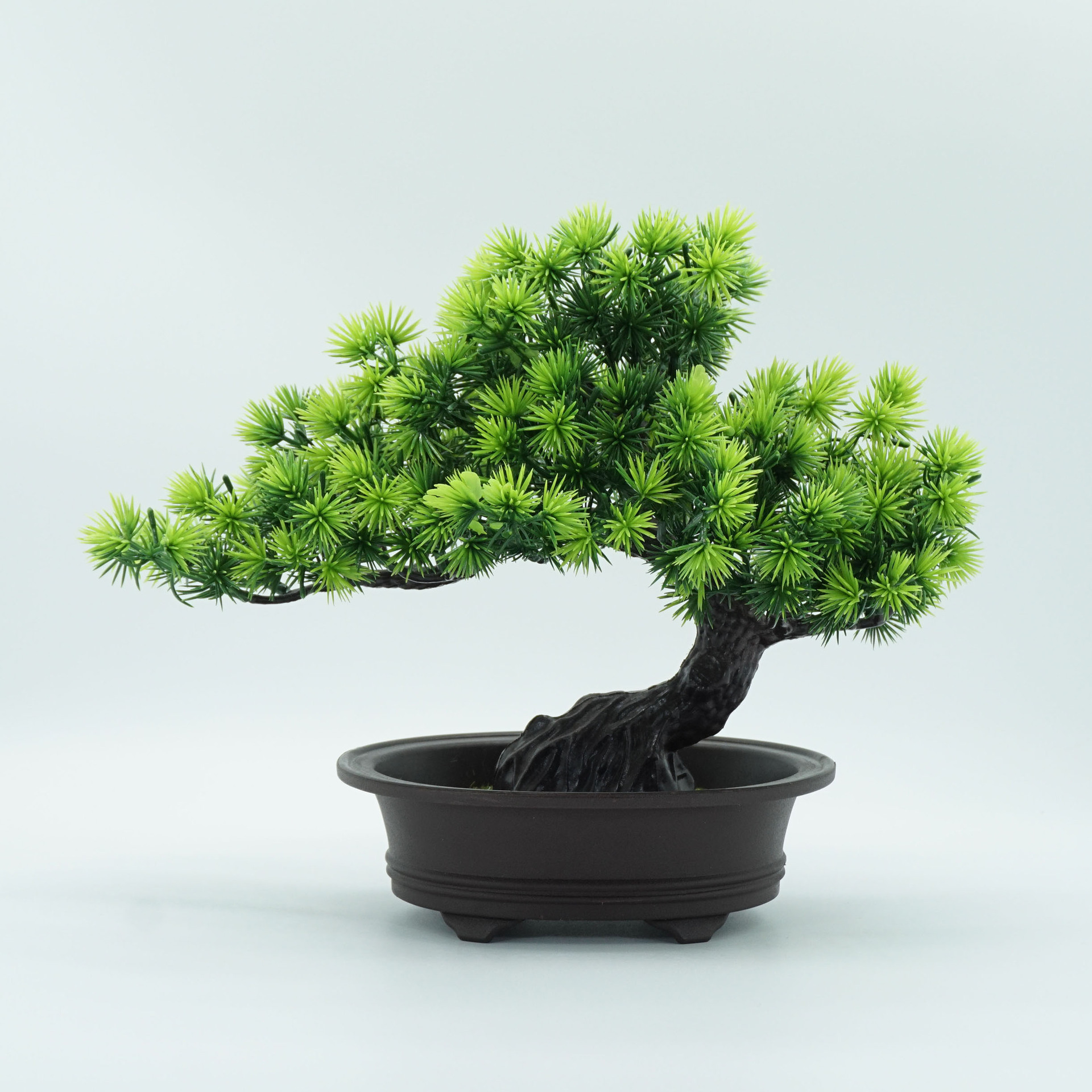 Hotel Office Interior House Kitchen Decoration Accessories Faux Plant Artificial Pine Little Tree Original Plastic Bonsai Tree