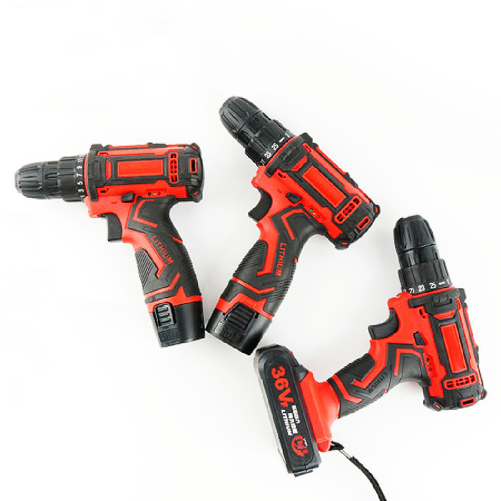 Hot Sale Drill Lithium-Ion Cheapest Multi Function Battery  Multi-Function  Electric Power Drills Machine With Use Household