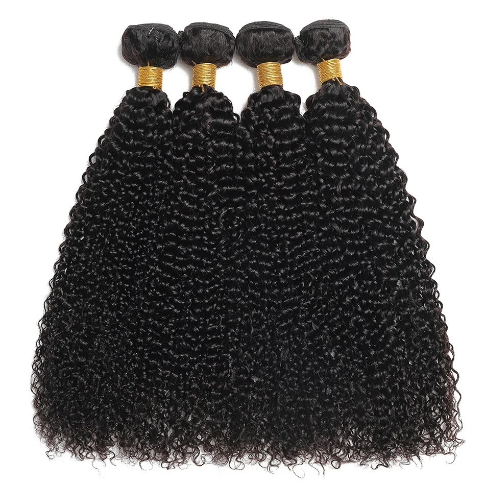 Wholesale Afro Kinky Curly Bundles Human Hair Bundles 100% Human Hair Weave 12A Virgin Mongolian Remy Hair Extensions for Women