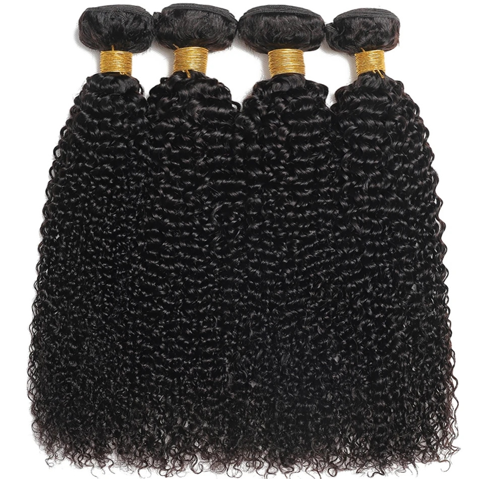 Wholesale Afro Kinky Curly Bundles Human Hair Bundles 100% Human Hair Weave 12A Virgin Mongolian Remy Hair Extensions for Women