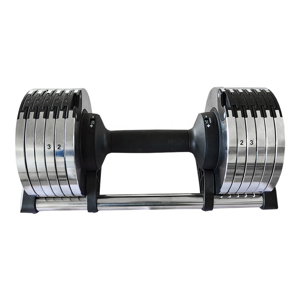 fitness Mancuerna ajustable 20kg weight adjustable dumbbells barbell