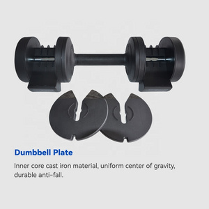 Wholesale Fitness Equipment Multi-function Dumbbells Set Body Building Kettle Bell Adjustable Dumbbell Set