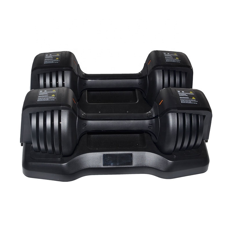 OEM Custom Wholesale Gym Cast Iron Adjustable Dumbbell 25LB Free Weights Adjustable Dumbbell Set