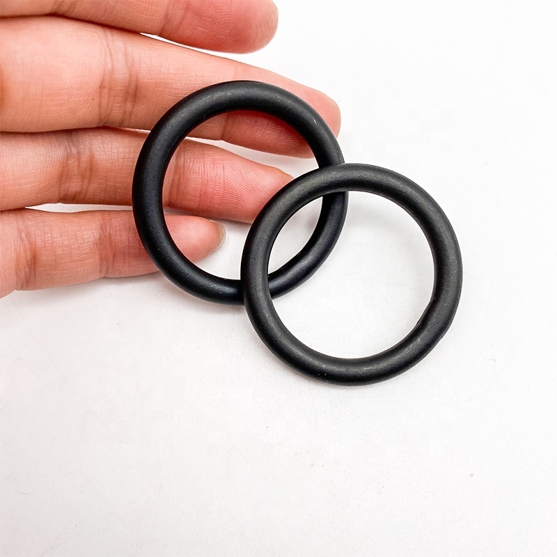 5*30mm Stainless Steel 316 Black Round Ring Welded Customized Marine Metal O Rings