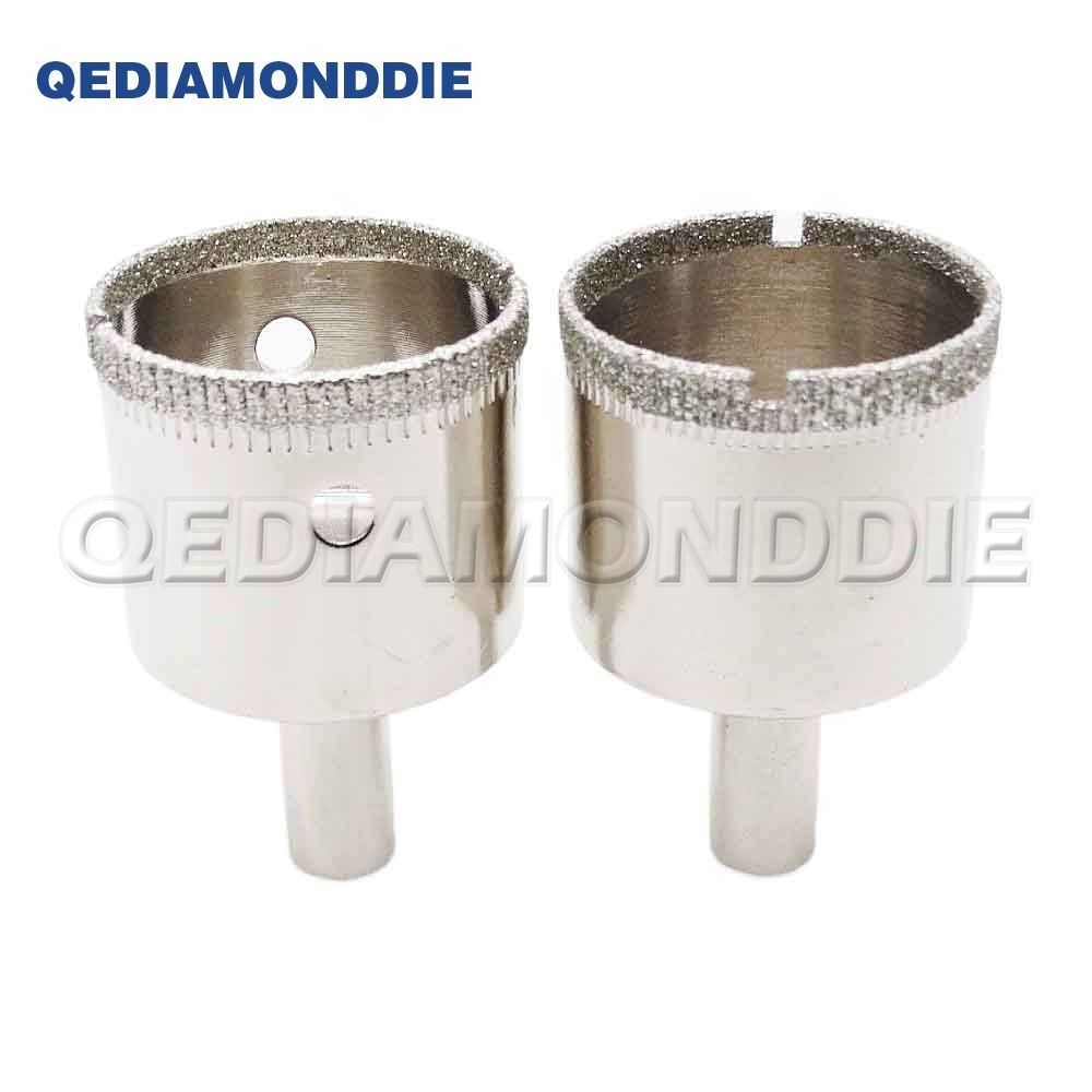 Electroplated diamond core drill bit glass tile hole saw cutter for glass