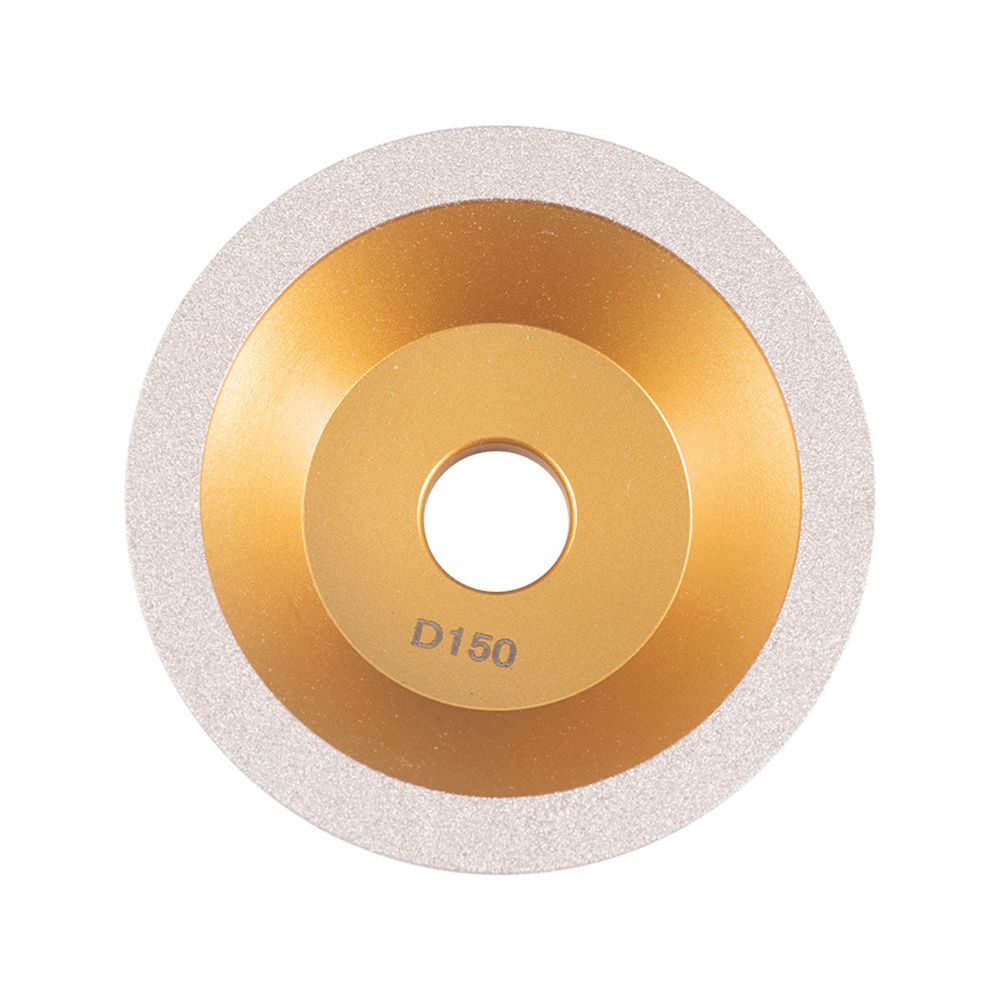 Brazed Grinding Wheel Vacuum Brazed Cup Wheel 150mm Vacuum Brazed Diamond Grinding Wheel for Sale