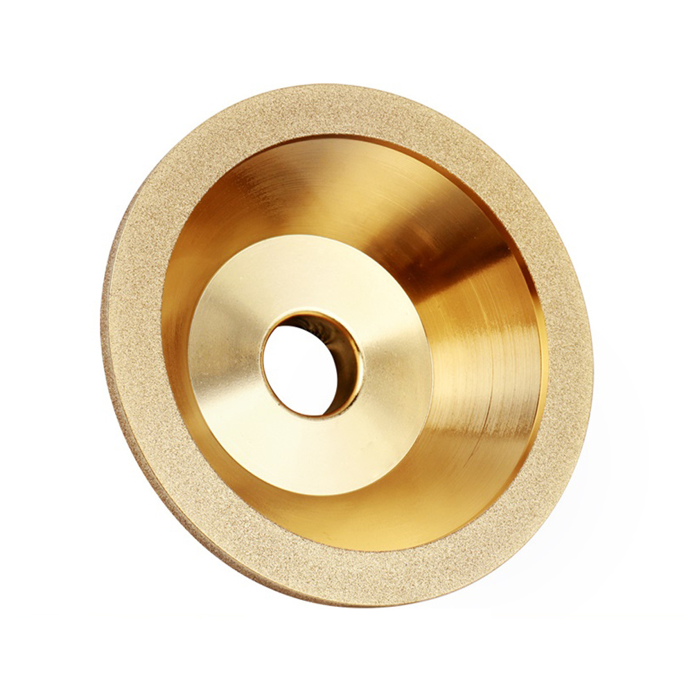 Brazed Grinding Wheel Vacuum Brazed Cup Wheel 150mm Vacuum Brazed Diamond Grinding Wheel for Sale