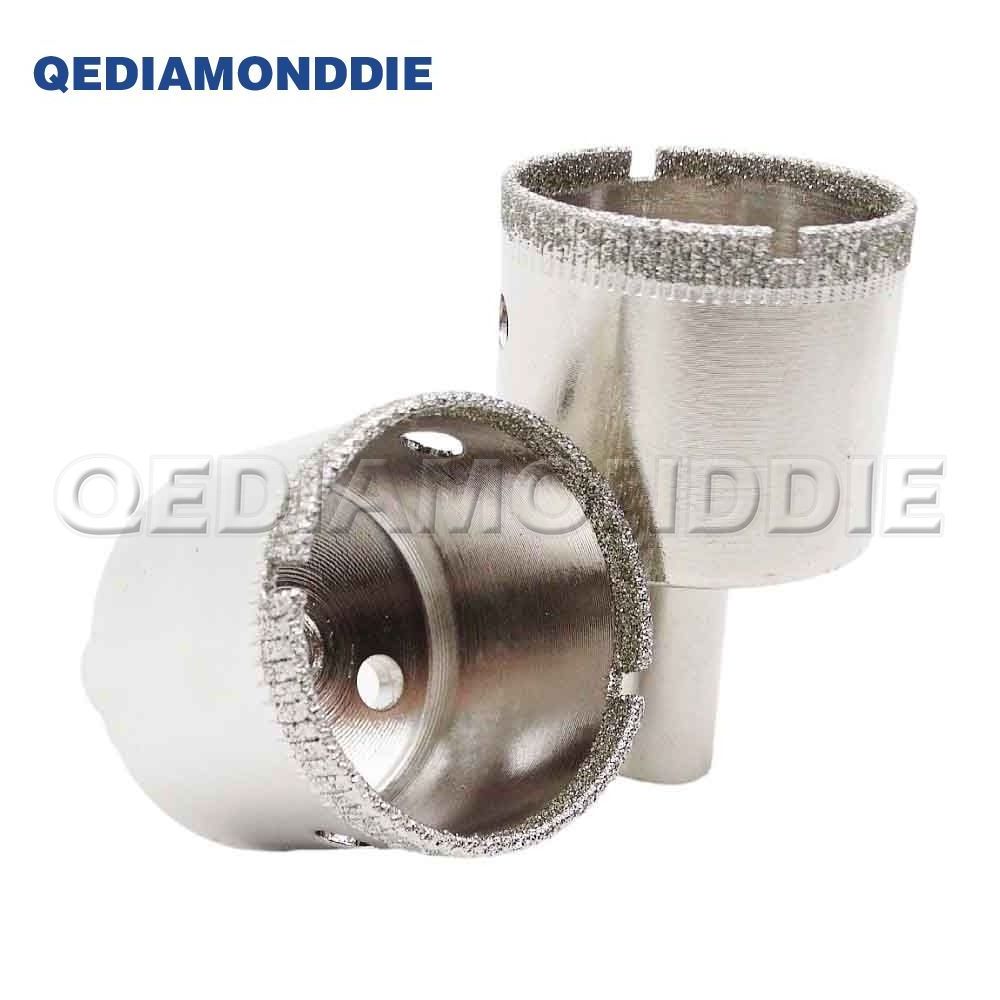 Electroplated diamond core drill bit glass tile hole saw cutter for glass