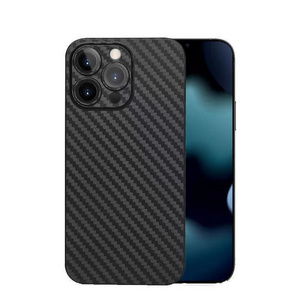 Carbon Fiber Hard Cell Phone Case for iPhone 13 Carbon Design Case Ultra Thin Cover for iPhone 14 15 Pro Max Carbon Fibre Case