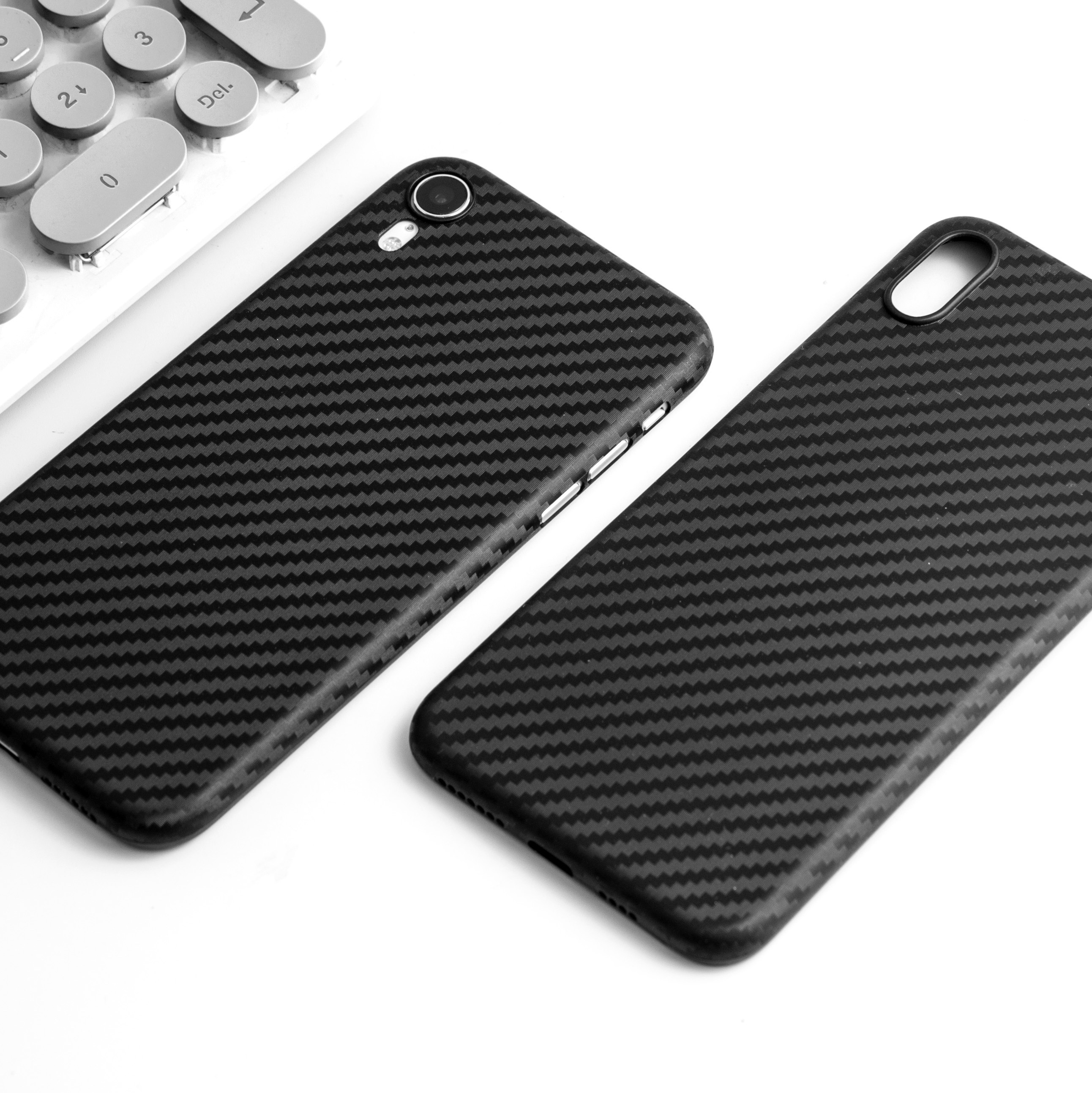 Carbon Fiber Hard Cell Phone Case for iPhone 13 Carbon Design Case Ultra Thin Cover for iPhone 14 15 Pro Max Carbon Fibre Case