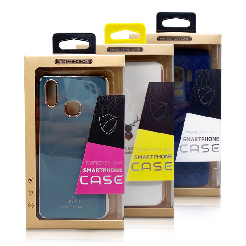 Retail Phone Case Hanging Packaging, Phone Fashion PVC Case Logo Packaging, Universal Phone Case Packaging