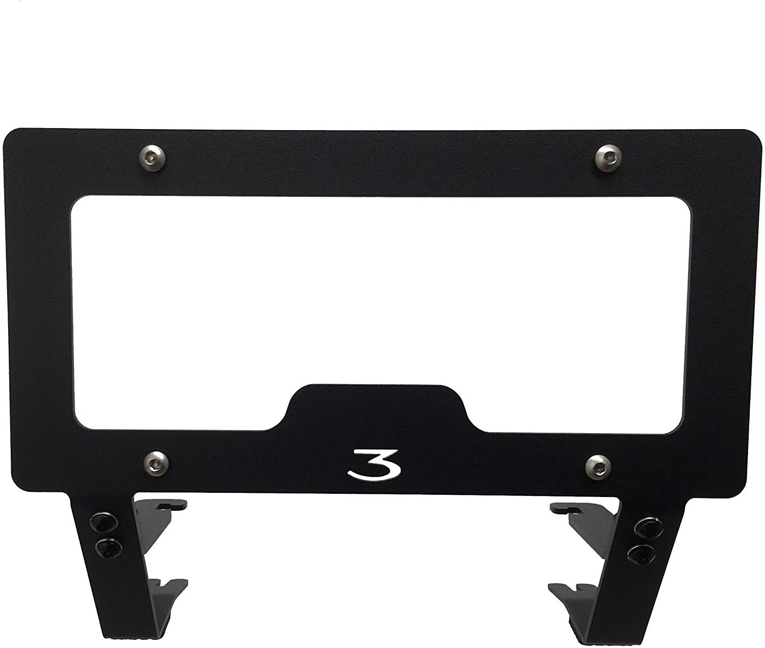 Car Accessories License Plate Frame Blank License Plate Number Base Holders For Tesla Model Y