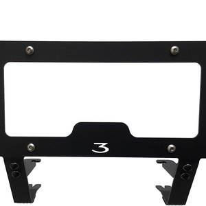 Car Accessories License Plate Frame Blank License Plate Number Base Holders For Tesla Model Y