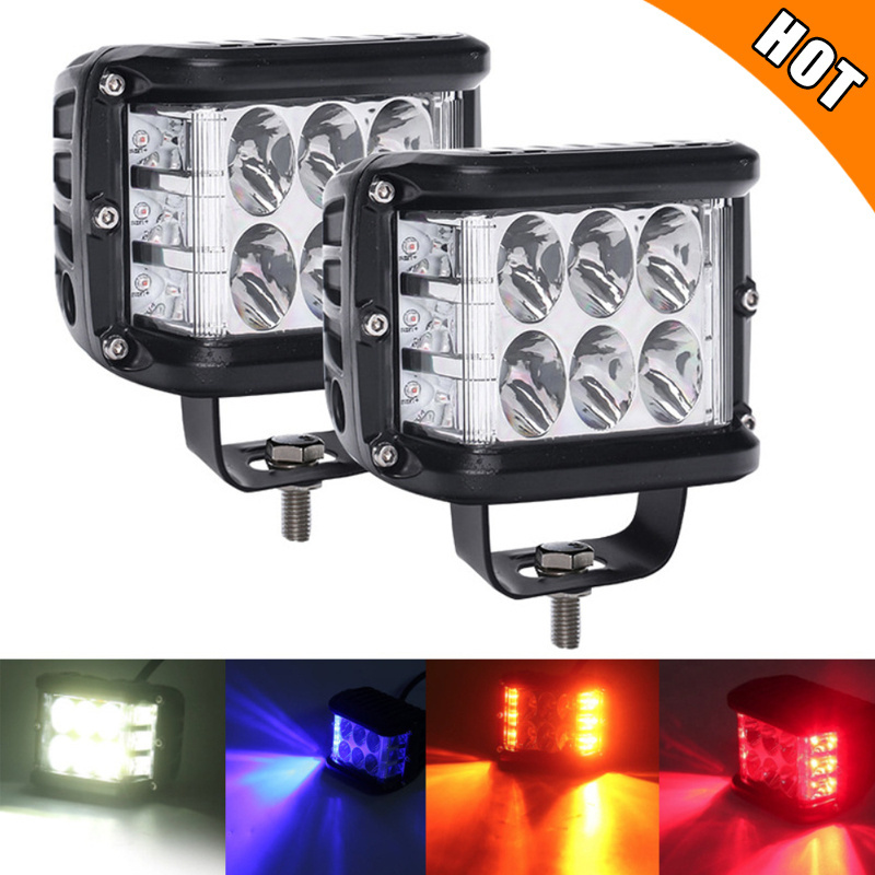 Qeedon 60W Waterproof Work Light LED Light Bars Spot Flood led headlight for Work Driving Offroad Car Tractor Truck Off Road