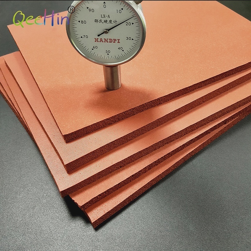 1mm heat press poron foam sheet silicone foam roll 100cmx100cm silicone foam rubber sheet