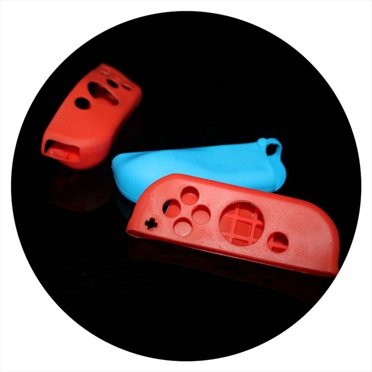 Soft wear resistant protective cover silicone case for switch console shell replacement