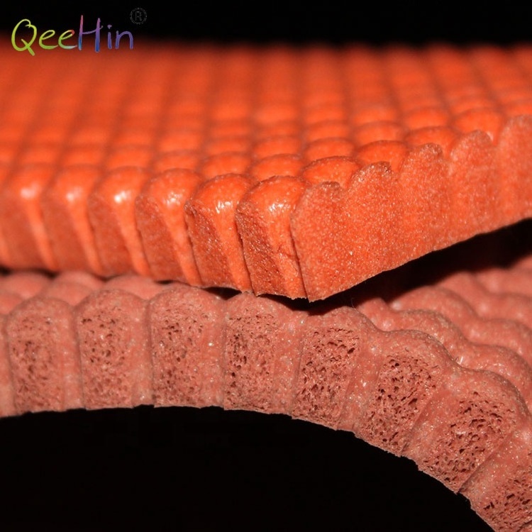 OEM perforated silicone foam pad high temperature resistance elasticity pinhole silicone foam sheet for iron table