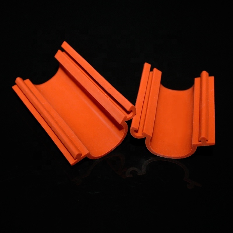 Custom silicone rubber overhead line insulation cover silicone insulating sleeves heat resistance silicone tube for bare cable