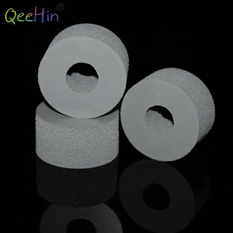 OEM ODM Custom silicon foam part adhesive backing buffer waterproof gasket pack seal silicone foam