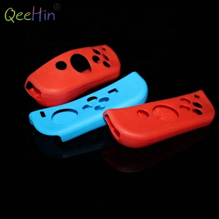 Soft wear resistant protective cover silicone case for switch console shell replacement