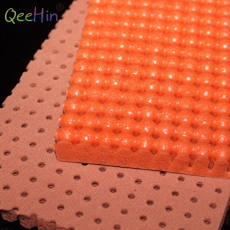 OEM perforated silicone foam pad high temperature resistance elasticity pinhole silicone foam sheet for iron table