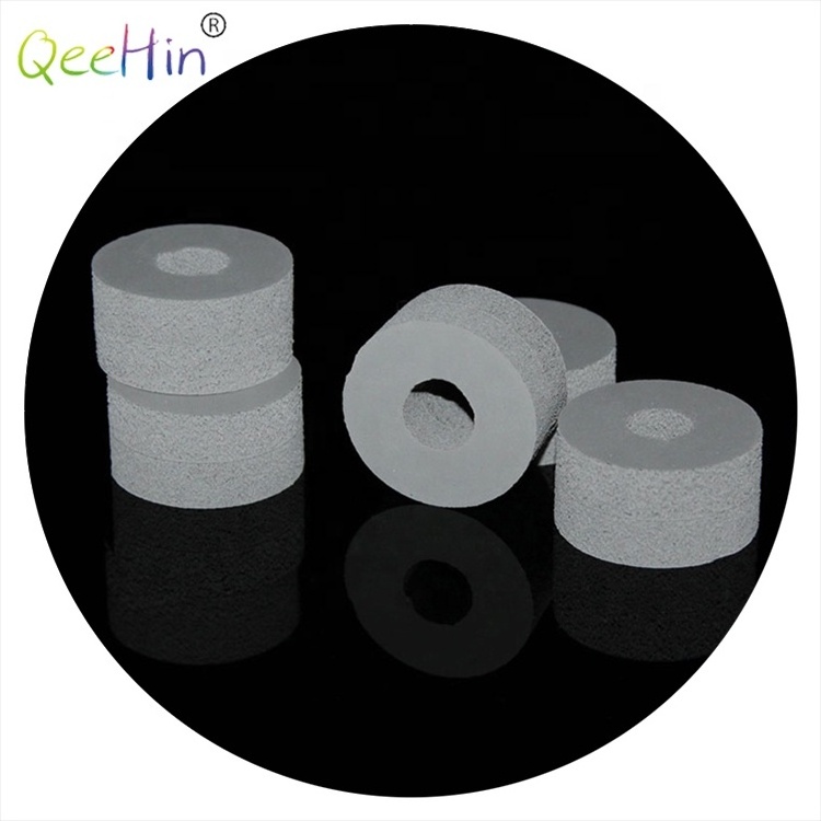 OEM ODM Custom silicon foam part adhesive backing buffer waterproof gasket pack seal silicone foam