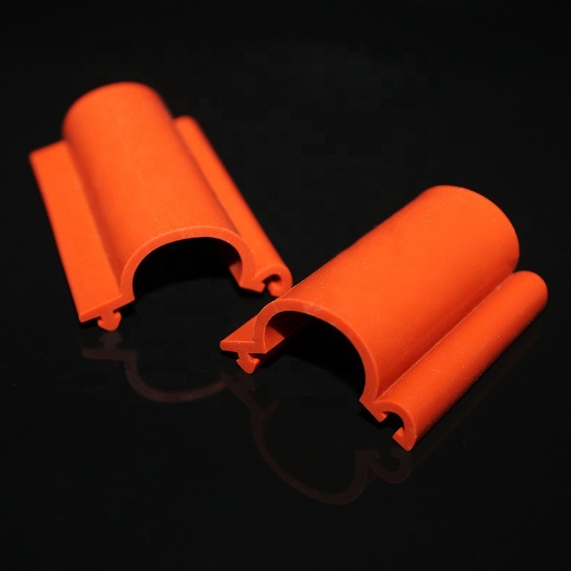 Custom silicone rubber overhead line insulation cover silicone insulating sleeves heat resistance silicone tube for bare cable