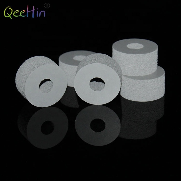 OEM ODM Custom silicon foam part adhesive backing buffer waterproof gasket pack seal silicone foam