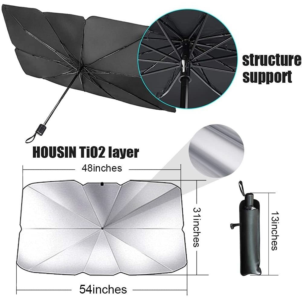 Custom Car Windshield Sun Shade Umbrella Foldable,Sun Shade for Car Windshield SUV Truck ,Car Shade Front Windshield Sun Shade